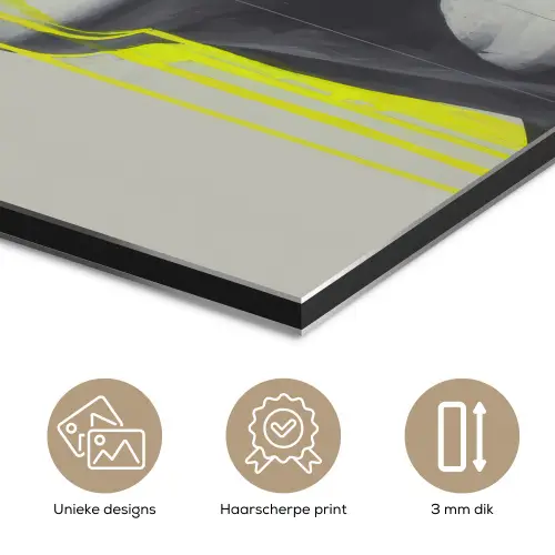 Vrouw - Bril - Verf aluminium wit klein -closeup_NL