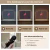 Flamingo - Roze - Neon - Licht Light Box met batterij (Wandlamp) middel -USP_lichtkleurNL