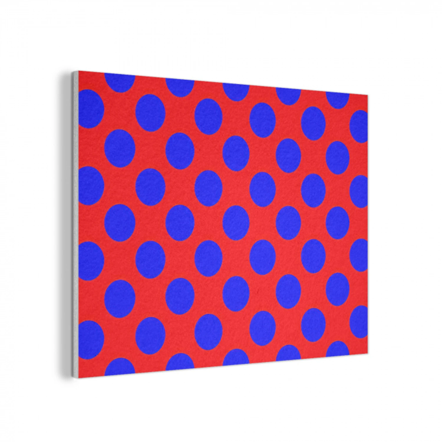 Dots - Klassiek - Rood PET vilt klein 837 -3d