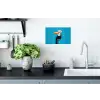 Tucan - Sokkel - Vogel - Koksmuts Muursticker klein -keuken