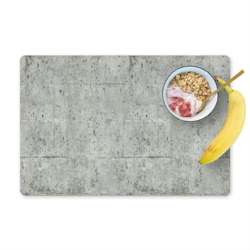 Grijs - Muur - Poriën Placemat vinyl groot 368 -zzzproduct_Kitchenyeah-website