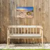 Avondrust aan Zee Tuinposter op houten frame 2 cm dik klein -sfeer4