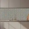 Bruin - Patronen - Geometrie keuken achterwand 2 middel 871 zz_3dshopping