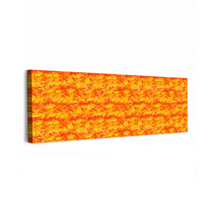 Verf - Oranje - Geel canvas 2cm klein 828 -z3d