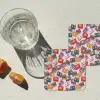 Cassette - Patroon - Roze onderzetter kurk middel 366 -sfeer4