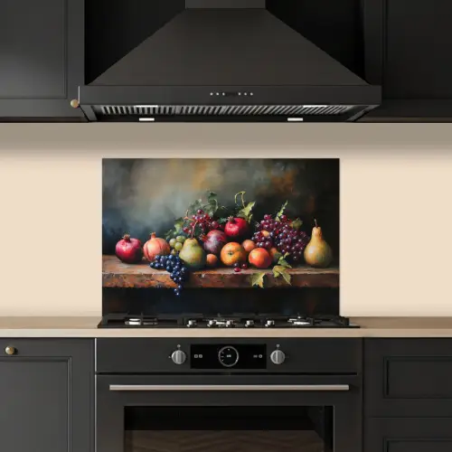 Rustiek - Stilleven - Fruit keuken achterwand spatscherm klein -sfeer1