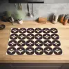 Cirkel - Retro - Kleurrijk Inductie beschermer vinyl 3mm klein 276 -sfeer5