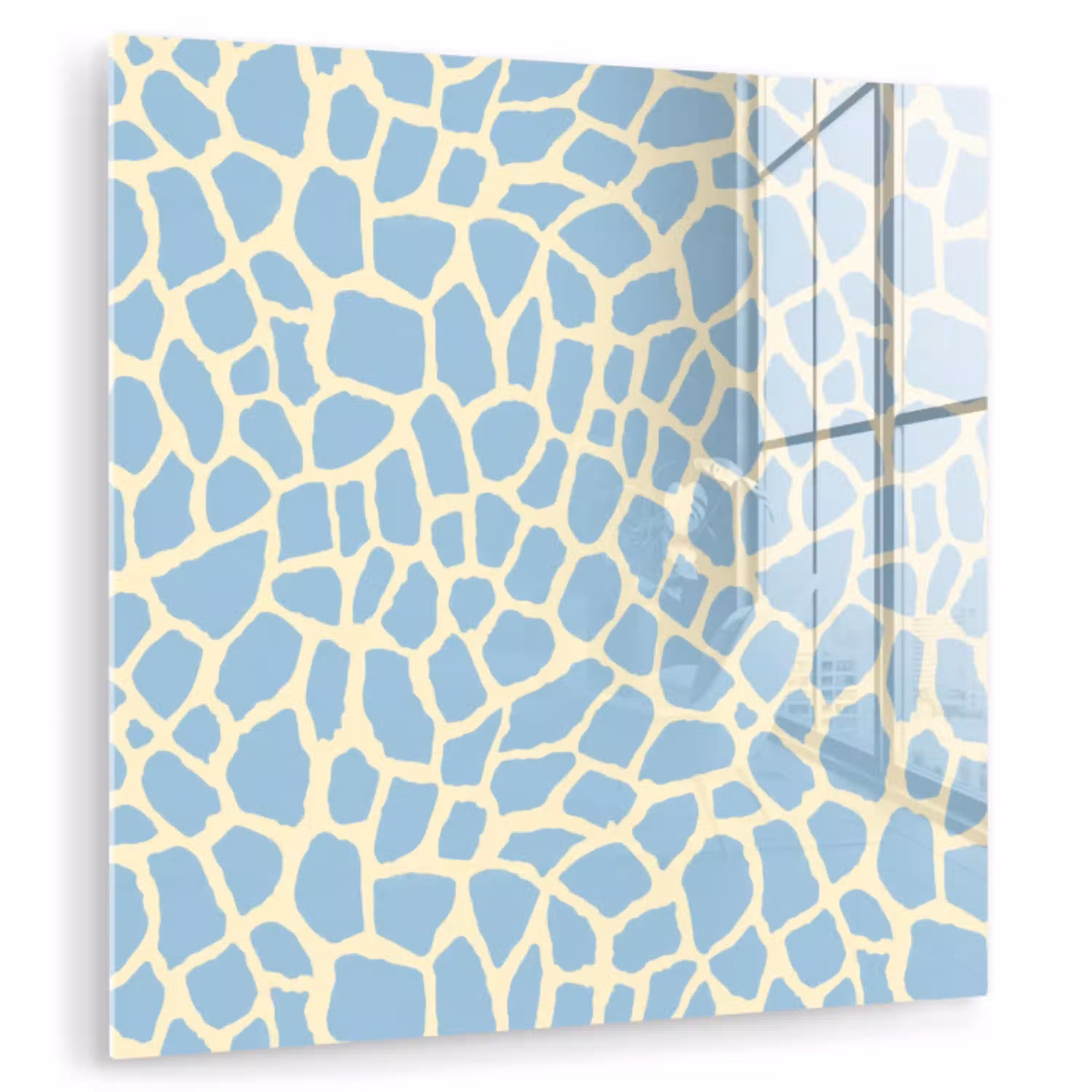 Giraf - Modern - Blauw plexiglas 5mm klein 11 -zzzproduct_nieuw