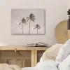 Palmbomen - Zonsondergang - Roze PET vilt klein -sfeer3