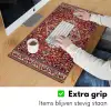 Perzisch Tapijt - Vloerkleed - Patronen - Rood Muismat XXL klein -sfeer3