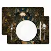 Vrouw - Bladeren - Goud - Vlinders Placemat vinyl groot -zzsfeer2_Kitchenyeah-website