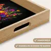 Felgekleurd - Bloemen - Vaas Dienblad Rechthoek middel -USP_HandgreepNL