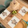 Beer - Boho - Indianentooi - Dieren Placemat vinyl groot -zzsfeer5_Kitchenyeah-website