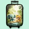 Olifant - Tijger - Bos - Jungle Kinderkoffer - Zwart klein -zzz_website3d_nbs2