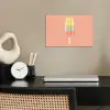 Waterijsje - Pasteltinten - Minimalistisch poster papier klein -sfeer1