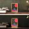Hemel - Planeten - Felgekleurd Light Box met kabel (Tafellamp) klein -sfeer3