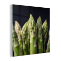 Asperges - Groen - Zwart plexiglas 5mm klein -z3d