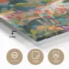 Rivier - Vallei vol bloemen - Levendig plexiglas 5mm klein -sfeer2