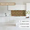 Abstract - Antiek - Goud keuken achterwand 2 middel 871 -sfeer4_NL