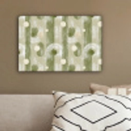 Artistiek - Modern - Groen canvas 2cm klein 34 -sfeer3