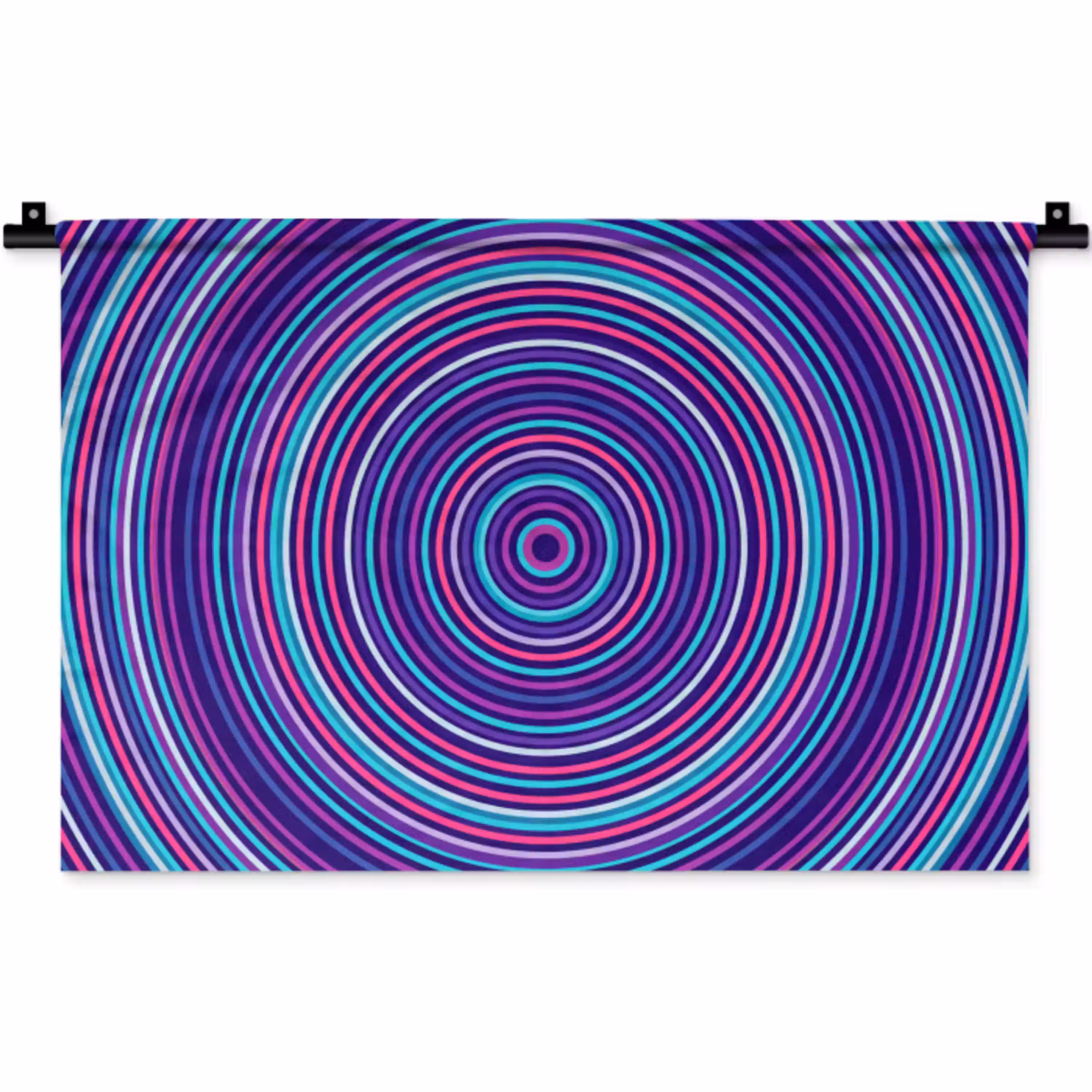 Abstract - Cirkels - Kleurrijk Wandkleed katoen klein -zz3d