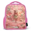 Bloemenfee in roze sprookjeswereld Kinderrugzak - Roze middel -3d