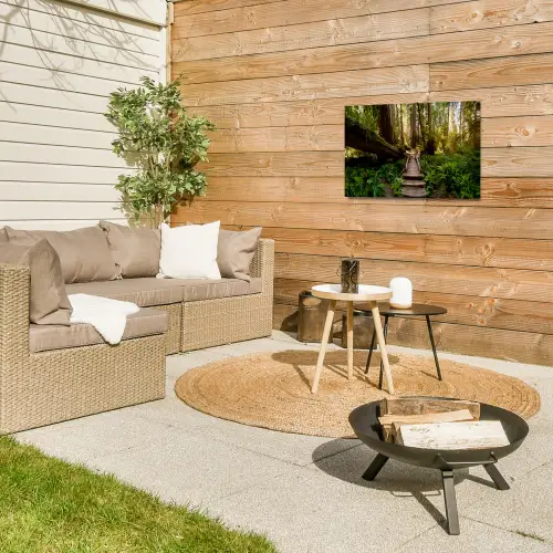 Jungle - Natuur - Trap - Bomen Tuinposter op houten frame 2 cm dik klein -sfeer2