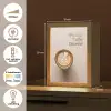 Koffie - Obessive Coffee Disorder - Beige Light Box met kabel (Tafellamp) klein -USP_NL