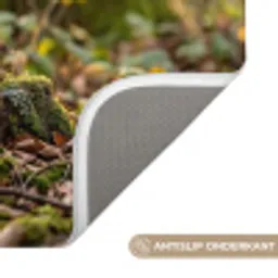 Houtsnip - Bos - Bladeren - Herfst - Gecamoufleerd Badmat klein -USP_AntislipNL