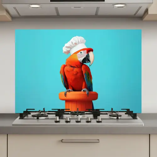 Ara - Koksmuts - Sokkel - Grappig keuken achterwand spatscherm klein -3d_website