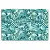 Palmbladeren - Sierlijk - Blauw - Groen Placemat vinyl groot 368 -zzsfeer1_Kitchenyeah-website