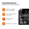 Palm - Jungle - Tropical Inductie beschermer vinyl 3mm klein -zzzzzzz-td-ups