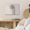 Minimalistisch - Cirkel - Lichtgrijs PET vilt klein -sfeer3