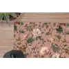 Bloemen - Klassiek - Roze muismat rubber klein 262 -closeup