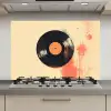 Vinylplaat - Zwart - Verfspatten - Retro keuken achterwand spatscherm klein -3d_website