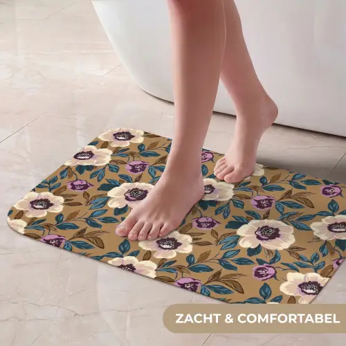 Floraal - Stilleven - Kleurrijk Badmat klein 997 -USP_ZachtNL