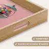 Kauwgom - Retro - Snoep - Roze Dienblad Rechthoek middel -USP_HandgreepNL