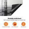 Bamboestammen - Water - Minimalistisch - Wit Inductie beschermer vinyl 3mm klein -zzzzzzz-td-onderkant