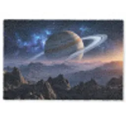Fantasy - Kosmos - Landschap Deurmat klein -zkaufland3d