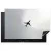 Minimalistisch - Silhouet - Zwart - Vliegtuig Inductie beschermer vinyl 3mm klein -3d