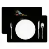 Papegaai - Kleurrijk - Vleugels - Sierlijk Placemat vinyl groot -zzsfeer2_Kitchenyeah-website