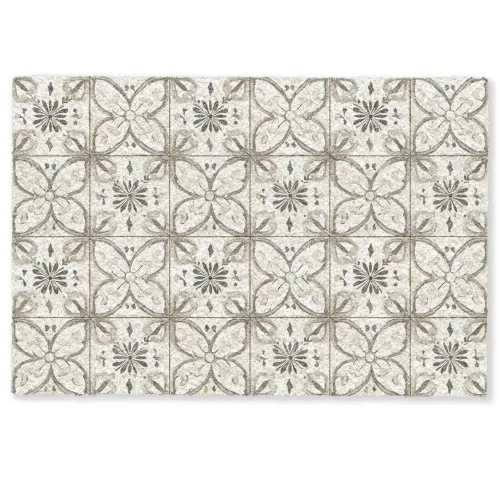 Antiek - Tegel - Beige Deurmat klein 898 -zkaufland3d