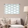 Patroon - Lijn - Design - Hexagon Wandkleed katoen middel 269 -sfeer4