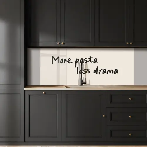 More pasta less drama keuken achterwand 2 middel -sfeer1