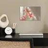 Bloemen - Stelen - Roze - Schaduw poster papier klein -sfeer1