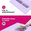 Mucho amor - Paars - Gelaagde letters Inductie beschermer vinyl 3mm klein -wsfeer6_website