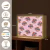 Disco - Bal - Patroon - Roze Light Box met batterij (Wandlamp) middel 907 -USP_websiteoverzichtNL