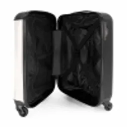 Vliegend circus NBS - Handbagage koffer - Kinderen Unisex middel -binnenkant