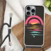 Cirkel - Abstract - Roze Hoesje iPhone 16 Pro Max met koord klein -sfeer4