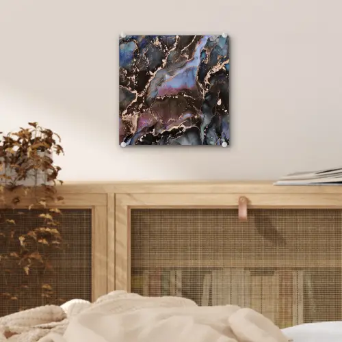 Marmer - Goud - Rosé plexiglas 5mm klein -sfeer4